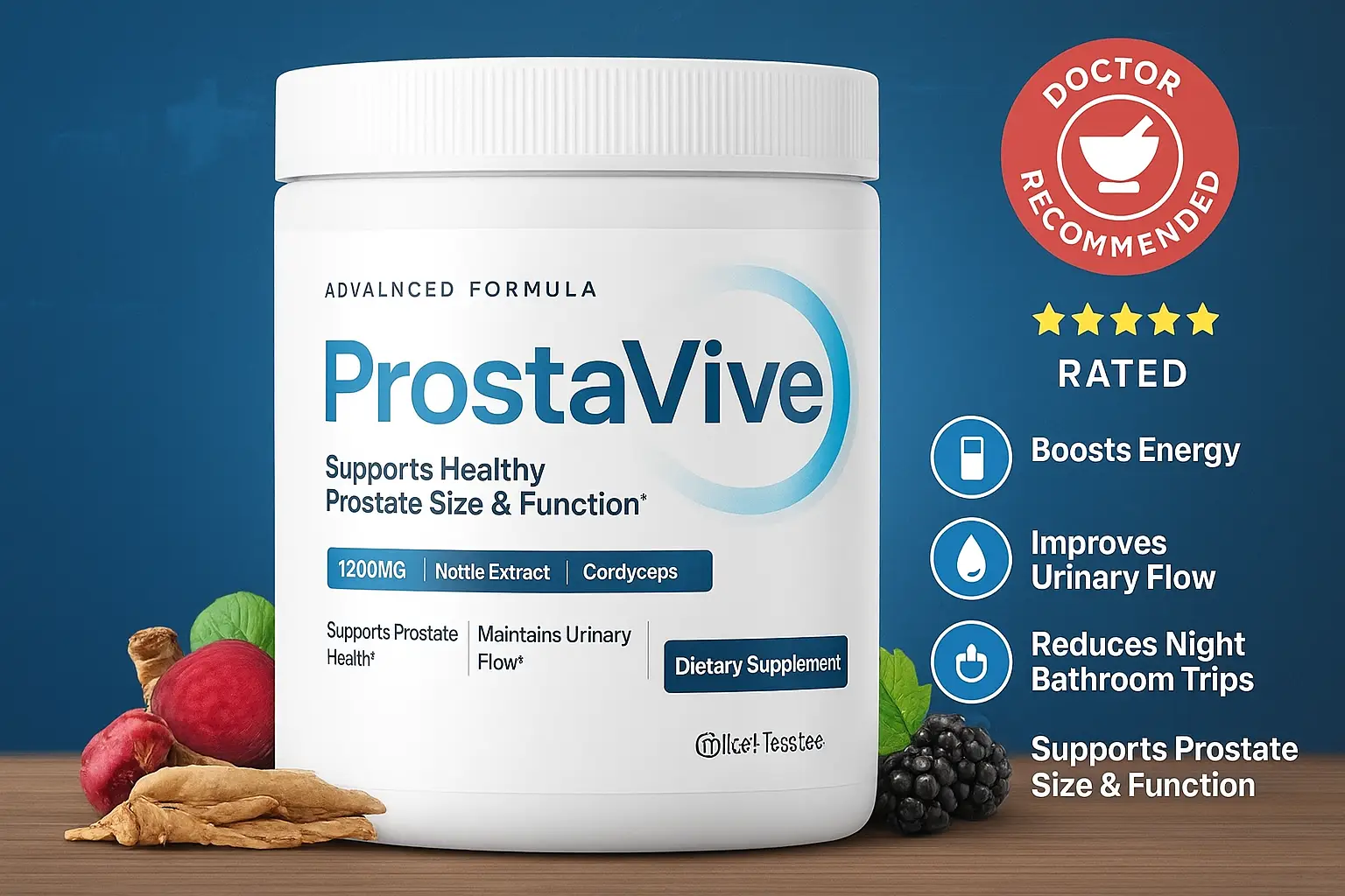 ProstaVive 180 day money back guarantee badge