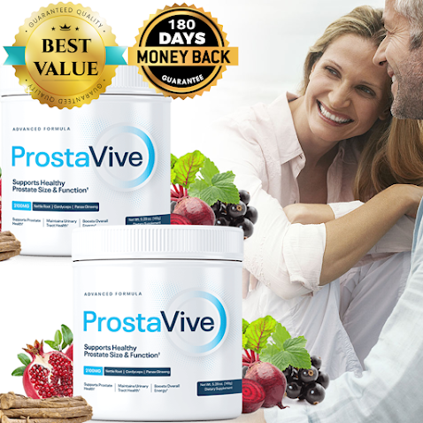 ProstaVive Money Back Guarantee - Prostate Health Supplement